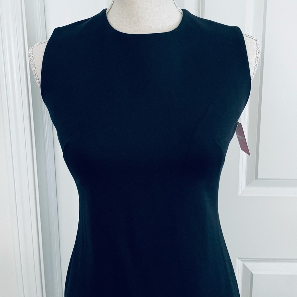 SPANX "PERFECT FITTED DRESS" CLASSIC BLACK SHEATH DRESS - XS- TAGS ON